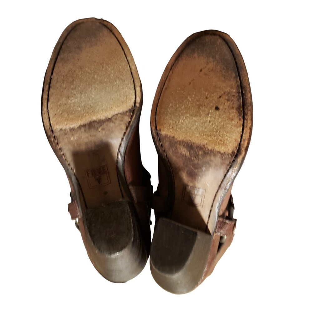 Brown Leather Western Boots - Picture 10 of 10